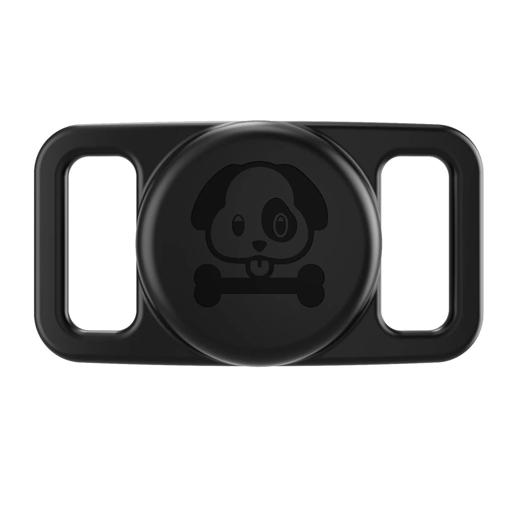 Durable Waterproof Silicone Airtag Case for Pet Collars 06 to 11 Inch Anti Lost Tracker for Dogs and Cats