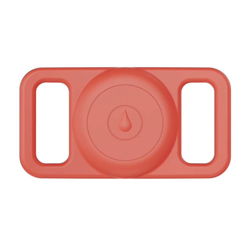 Durable Waterproof Silicone Airtag Case for Pet Collars 06 to 11 Inch Anti Lost Tracker for Dogs and Cats